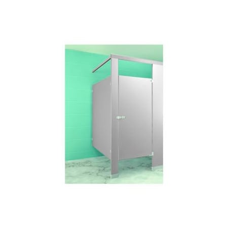 Metpar Corp Complete In-Corner ADA Approved Compartment - Right Side 60"W x 61-1/4"D Gray PYIC1HCRGD